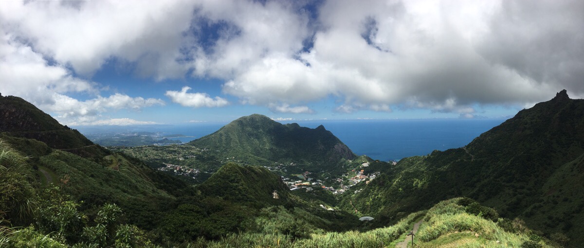 Mount Keelung from Ben Shan